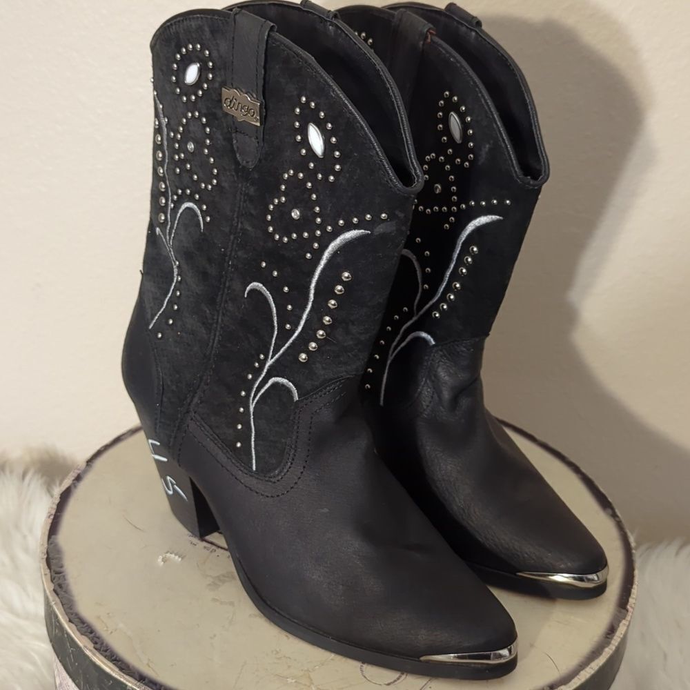 Dingo Leather Embellished Cowboy Boot - Picture 7 of 11